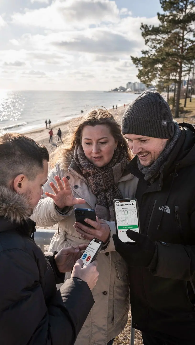 Autopesula ajakava graafik, mis näitab hooajalisi hoolduskorra soovitusi ja tellimusvõimalusi.